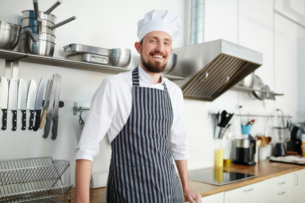 Happy chef